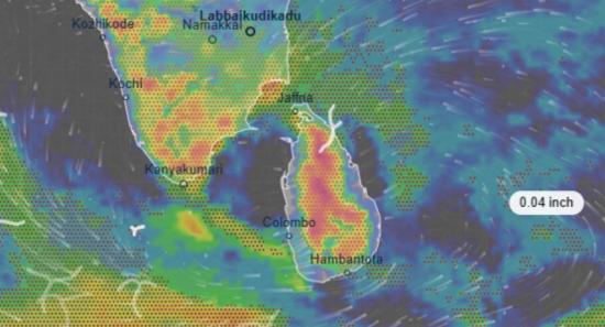 Sri Lanka Should Brace for Heavy Rain